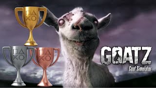 I got all the trophies for Goatz and it was zombehhhfic [upl. by Rosetta523]