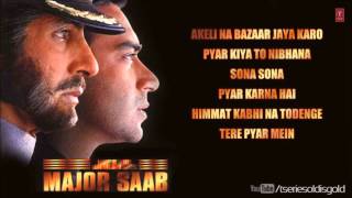 Major Saab Movie Full Songs  Amitabh Bachchan Ajay Devgn Sonali Bendre  Jukebox [upl. by Korten]