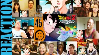 DragonBall Z Abridged Episode 45  TeamFourStar TFS REACTIONS MASHUP [upl. by Balfour]