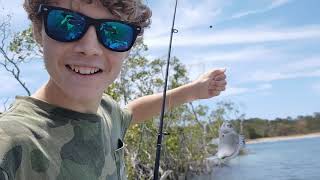 Catching STONKERS in the MAROOCHY RIVER Bustup Stonkers FISHING [upl. by Franckot632]