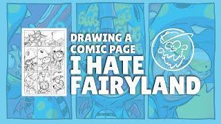 Drawing a Comic Page  I Hate Fairyland [upl. by Enineg]