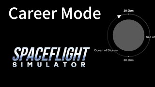 Moon Flyby in Spaceflight Simulator SFS Career Mode [upl. by Swithbart]