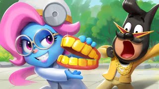 Dentists Are Not Scary  Good Habits for Kids  Kids Cartoon  Sheriff Labrador  BabyBus [upl. by Nalek825]