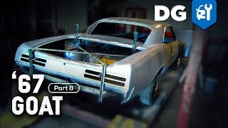 67 Pontiac GTO Restoration  SANDBLASTING EP8 [upl. by Eila]