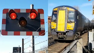 Chilham Mill Level Crossing Kent [upl. by Laurinda]