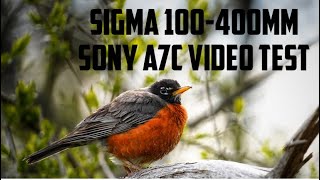 Sigma 100400mm Sony A7C Video Test [upl. by Marilee]