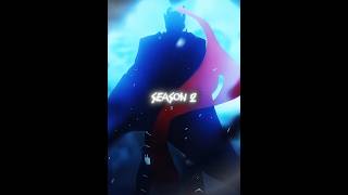 Solo leveling season 2 🔥 anime animeedit sololeveling sungjinwoo edit [upl. by Eldon]