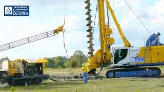 Continuous Flight Auger piles CFA [upl. by Auqkinahs81]