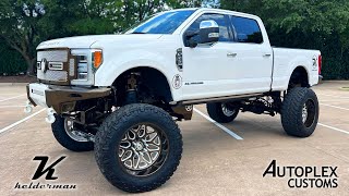 GIANT CUSTOM KELDERMAN FORD F250 KING RANCH REVIEW FOR SALE [upl. by Ferro]