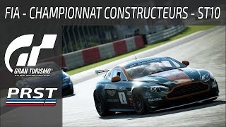 GRAN TURISMO SPORT ST10 CHAMPIONNAT FIA DES CONSTRUCTEURS  IL EST REVENU [upl. by Ahsemad]