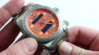 Breitling Emergency II Ref E76325A5O508 Watch Review [upl. by Jerrilyn]