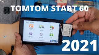 How to Replace Battery on Old TomTom Start 60  2021 [upl. by Alexia727]