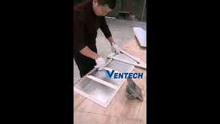 The Procedure For Fabrication amp Installation Of Phenolic Air Duct Panel [upl. by Akirdnuhs295]