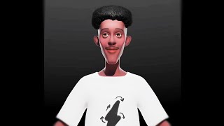 Character hairs amp facial Rigging  Part 02 blender3d [upl. by Nobel]