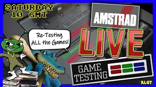 Amstrad LIVE Game Testing Ep267 [upl. by Warder]