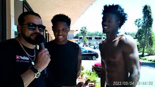 PROBOXTV INTERVIEW  DEMONTAZE quotJUICYquot DUNCAN amp 2020 OLYMPIAN DARRELLE VALSAINT BOTH UNDEFEATED [upl. by Artie]