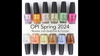 OPI Your Way Spring 2024 Collection Review Live Swatches amp Comparisons [upl. by Fransisco]