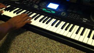 Robin Thicke  Teach You A Lesson  Piano   David Thompson [upl. by Siana]