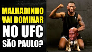 PALPITE JAILTON MALHADINHO VS DERRICK LEWIS  UFC SÃO PAULO [upl. by Euqinomod526]