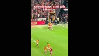 Victor Osimhen Galatasaray formasıyla ilk golünü atıyor [upl. by Martha]