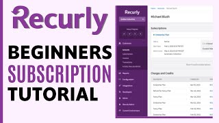 Recurly Tutorial for Beginners  Subscription Management 2024 [upl. by Llenrag845]