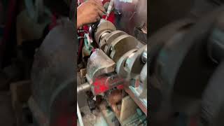 crankshaft measurement alignment grindingmachine repairing crank automobile meter [upl. by Launce]