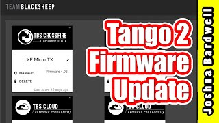 TBS Tango 2 500 mW Firmware Update How To [upl. by Llennahs]