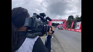 Ciclismo femenino tuvo un momento histórico al culminar una etapa en La Georgina [upl. by Hazelton]