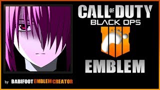 BO4 Emblem Tutorial  Lucy Elfen Lied [upl. by Gardia]