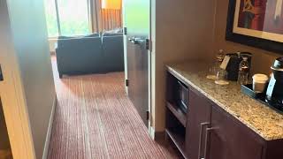 Four Winds Casino New Buffalo Resort Studio Suite Room Tour [upl. by Calore382]