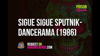 Sigue Sigue Sputnik  Dancerama 1986 version Karaoke version [upl. by Corrie]