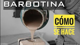 🔨como preparar BARBOTINA para CERAMICA arcilla liquida para moldes [upl. by Woll]