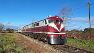 persecución del tren SantiagoTemuco hasta Collipulli [upl. by Yroger]