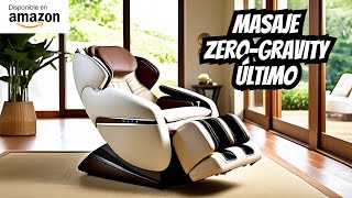 SILLON MASAJE ZeroGravity reclinable para Masaje de Cuerpo Entero Silla Masaje eléctrica Shiatsu [upl. by Ltihcox604]