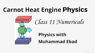 Carnot Engine Problems  Thermodynamics  Class 11 Physics [upl. by Einnaj784]