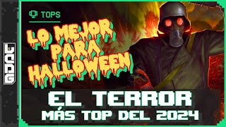 Los 10 MEJORES JUEGOS de TERROR de 2024 para DISFRUTAR en HALOWEEN [upl. by Atthia686]