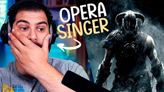 Opera Singer Reacts Sovngarde  Skyrim OST [upl. by Rubia]