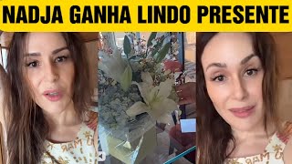 NADJA HADDAD MOSTRA SUA ROTINA Ganhou Presente Especial [upl. by Snah84]