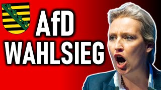 AfD gewinnt BÜRGERMEISTER WAHL in SACHSEN afd aliceweidel politik [upl. by Yelsiap]