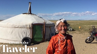 The Mongolian Way of Life  Condé Nast Traveler [upl. by Anaeirb]