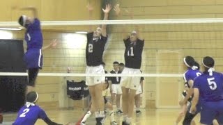 Volleyball 駿台学園中 vs サレジオ中 決勝 2ｾｯﾄ 東京都中学校バレーボール春季大会 平成27年5月31日 第54回 [upl. by Akinohs845]