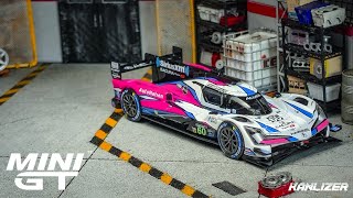 HIGHLIGHT MINI GT Acura ARX06 GTP 60  2023 IMSA Daytona 24 Hrs Winner  Meyer Shank Racing [upl. by Einnol]