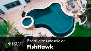 Ezarri glass mosaic at FishHawk [upl. by Yesteb]