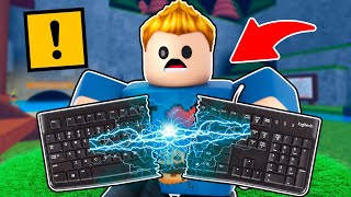 I Played With The CHEAPEST Mouse and Keyboard IT BROKE Roblox FLee The Facility [upl. by Akiemehs]