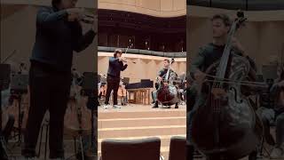 Bottesini Gran Duo excerpt Elias David Moncado Dominik Wagner WKO Heilbronn [upl. by Anekahs995]