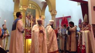 Oriental Orthodox Concelebration 2012  The Procession with the Gifts [upl. by Bradford]