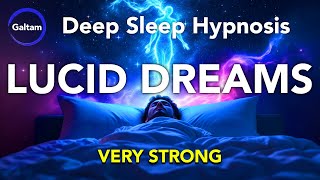 Deep Sleep Hypnosis 💫 Deep Trance for Lucid Dreams CAUTION Very Strong [upl. by Harolda]