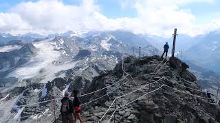 Mont Fort via cordata en dessus de Siviez dans le canton du Valais [upl. by Schach]