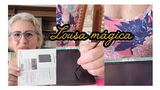 Vem comigo ver a lousa mágica que ganhei 🥰 vemcomigo [upl. by Watters]