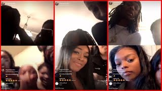 King Von On IG Live With Thots [upl. by Agatha]